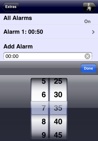 Alarms on SqueezeNetwork