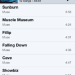List of Tracks