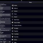 Main Menu on iPad